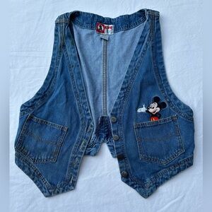 Vintage Mickey Denim Vest